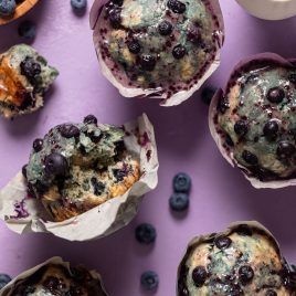 Vegan Blueberry muffin Sugar free