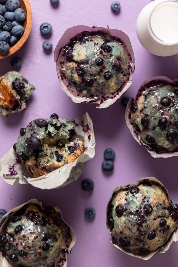 Vegan Blueberry muffin Sugar free